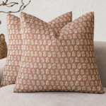 Vintage-Style Small Floral Print Throw Pillow Cover – Bohemian & Pastoral Aesthetic